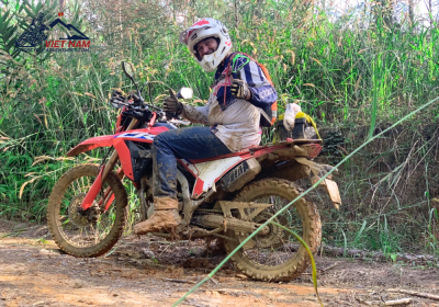 Nam Tra My – Kon tum via Indochina border/ Off-Road /260 km