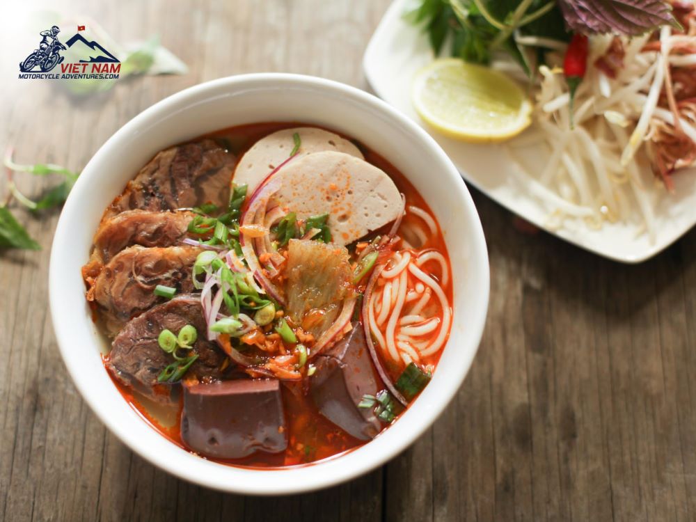 Bun Bo Hue - Spicy Vietnamese beef and pork noodle soup | vietnammotorcycleadventures