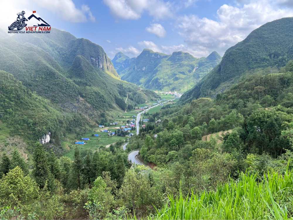 The stunning landscapes captured by Vietnam Motorcycle Adventures during the journey to explore Ha Giang