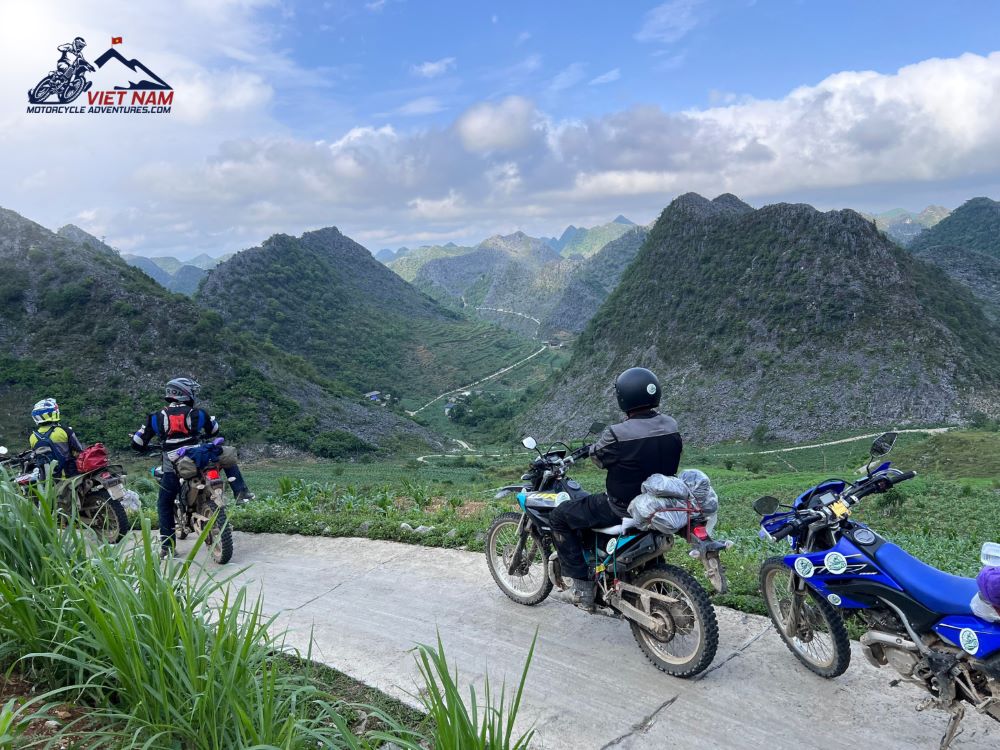 Beautiful landscape on Ha Giang loop route