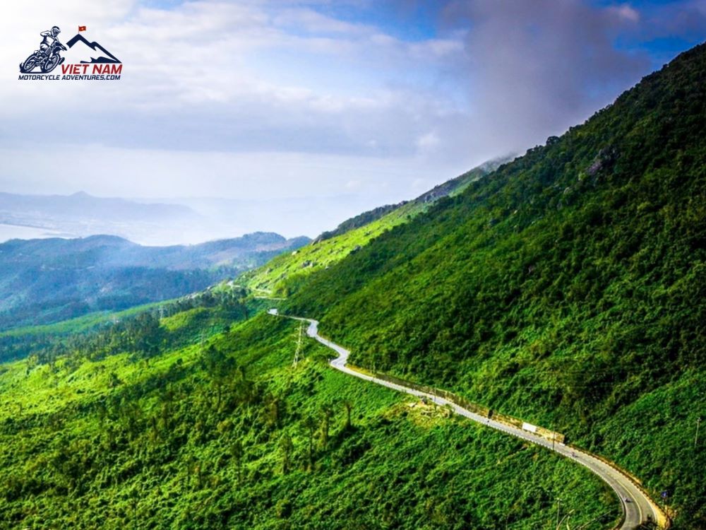 Explore beautiful natural scenery along the motorbike tour