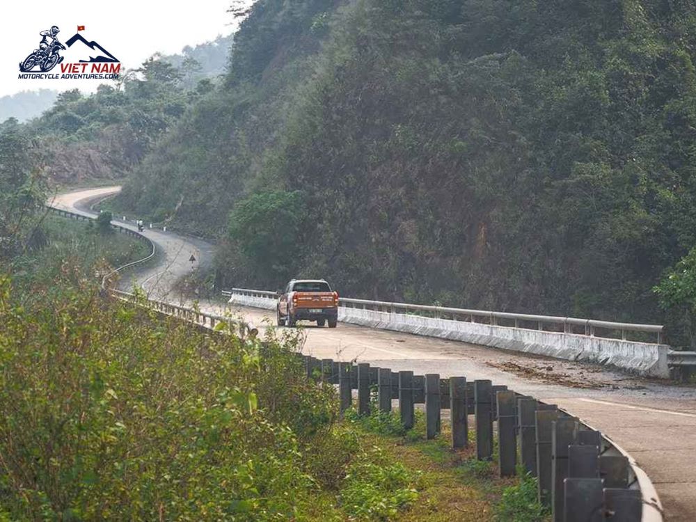 The highlight of the motorbike tour is the Ho Chi Minh Trail